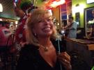 Our Queen of Pampered Chef, Joyce Phillips, flashed that gorgeous smile on her birhtday at Smitty McGee’s. photo by Larry Testerman.